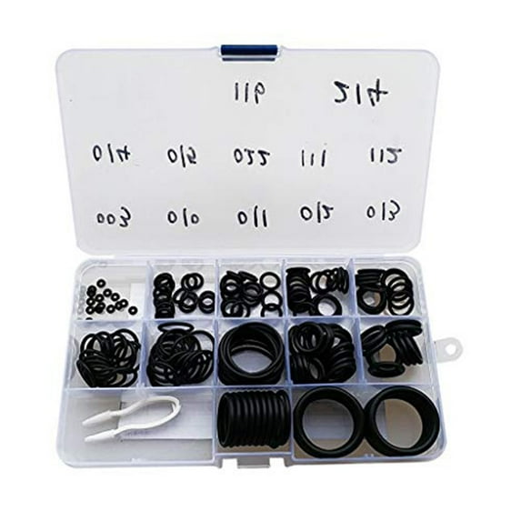 170Pcs Scuba Diving Rubber Seal Tank Valve Hose Regulator Replacements-Durable Sealing O-Rings Diving Repair Kit