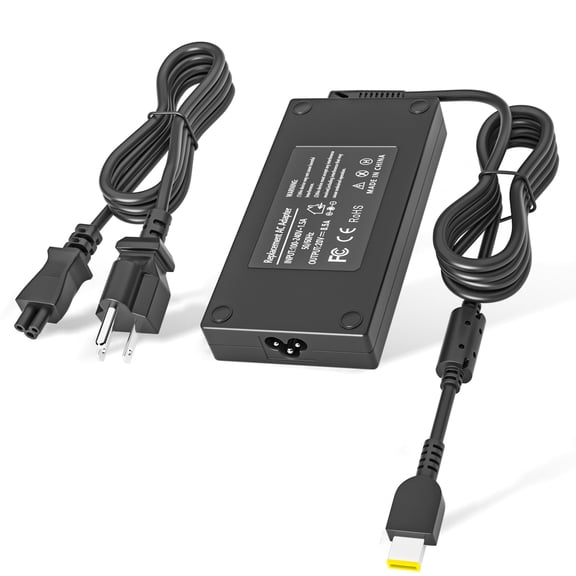 170W AC Adapter for Lenovo Legion Slim 5 5i Yoga Pro 9i, Thinkpad P53 P73 P50 P16 P16v Gen 1 Gen 2 P1 Gen 7, LOQ Laptop power supply ADL170SCC3A 4X20S56697 20V 8.5A Square Tip Charger