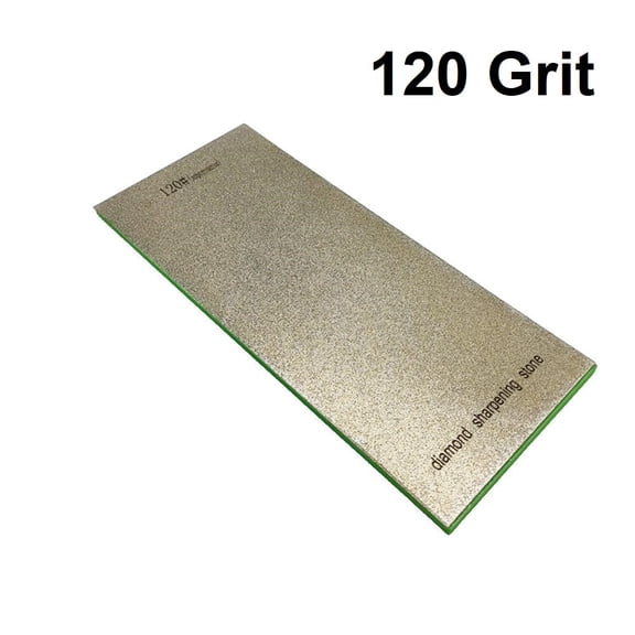 170X75mm Sharpening Stone Cutter Sharpener Whetstone Oilstone with Non-Slip Base 120 Grit