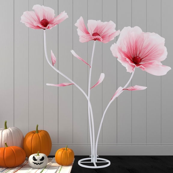 170cm Modern Gradient Red Artificial Flower Decor for Party Banquet Stage Home Decoration Photography Background