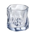 thumbnail image 1 of 170ml Twisted Glass Whiskey Beer Cup - Thickened Multicolor Novelty Drinking Glass, 1 of 6