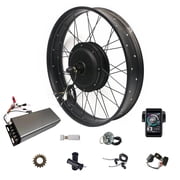 170mm 20inch*4.0 5000W Fat Tire Ebike Kit Electric Bicycle Motor Kit with Sabvoton 100A Controller