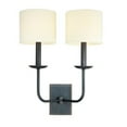 thumbnail image 1 of Hudson Valley Lighting 1712 Kings Point 2 Light 19" Tall Wall Sconce - Bronze, 1 of 1