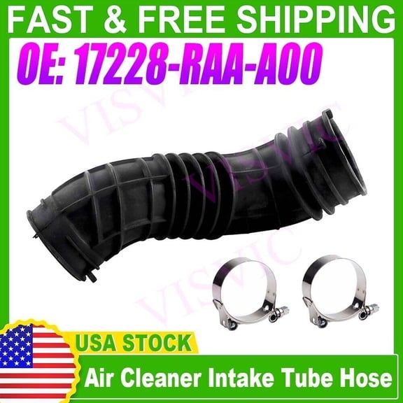 17228RAAA00 For 2003-2007 4 Cycle 2.4L Honda Accord Air Intake Tube Cleaner Hose