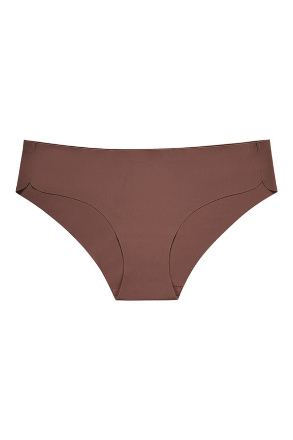 1723 Women's Sexy Stretch Seamless Briefs Underwear - Comfortable Bikini Panties with Lace Stitching, Polyester Spandex, All Season, S-XL Sizes