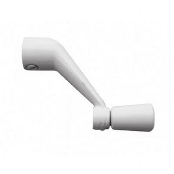 17240-2-W Casement Window Operator Crank Handle, White
