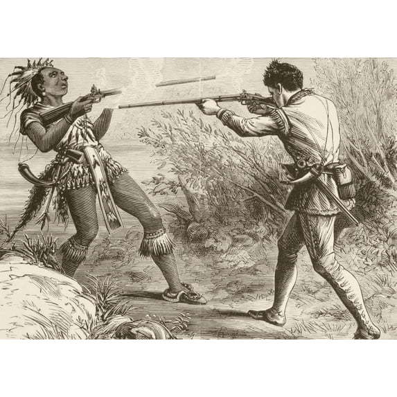 1725 In 1725 During Lovewells Fight An Incident In Dummers War The Indian ...