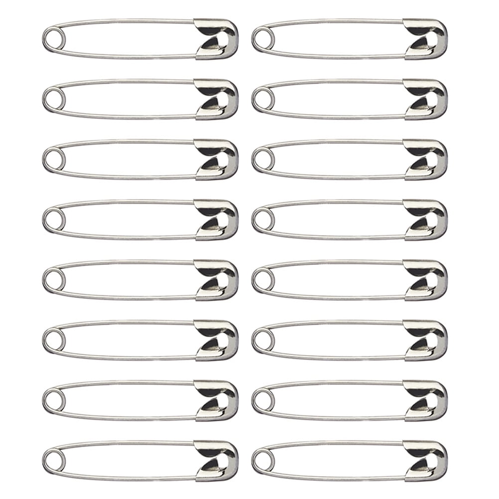 1728 Pcs Curved Safety Pin for Quilting Craft Making Iron Metal