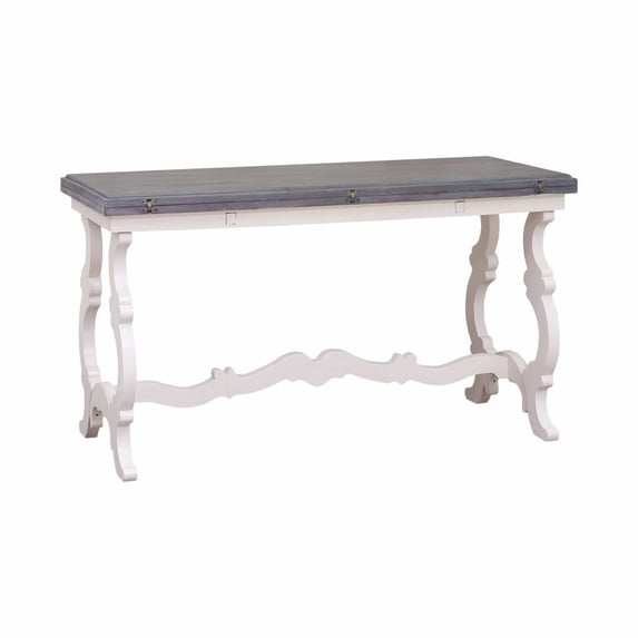 Elk Home Volume Console Table in Antique White