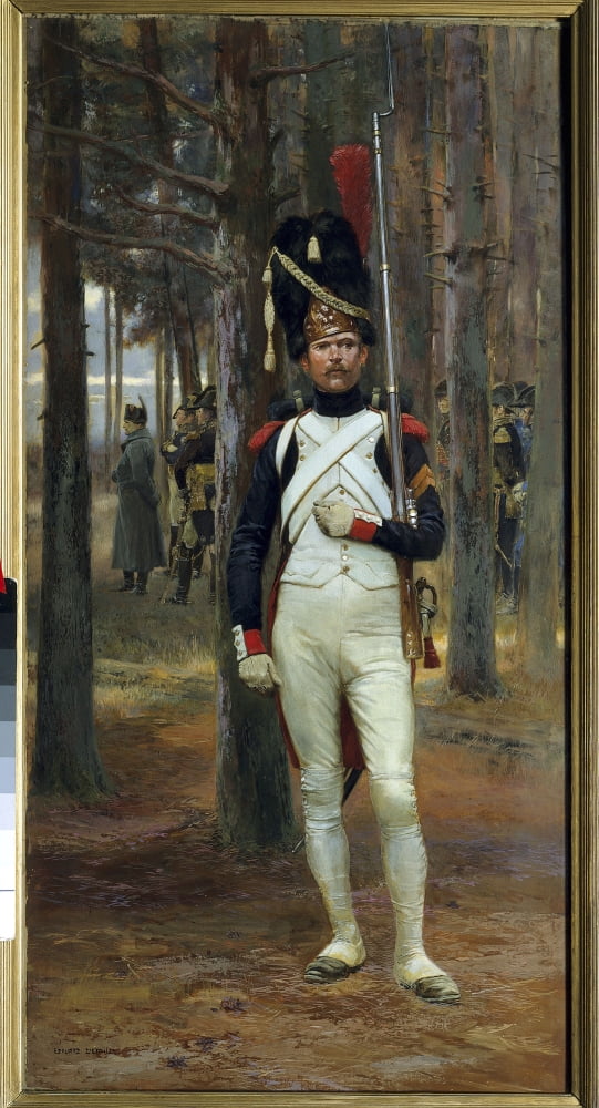 1735 Edouard Detaille (1848-1912) French School Canvas Art - (24 x 36)