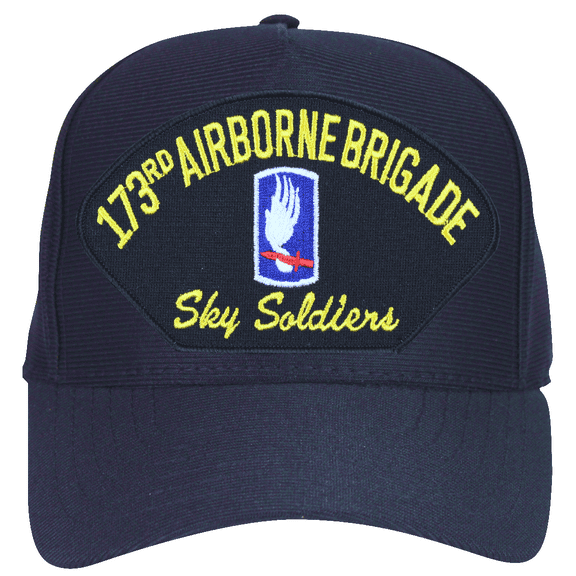 173rd Airborne Brigade 'Sky Soldiers' with Patch Ball Cap