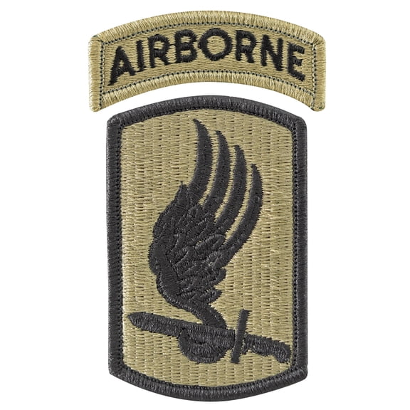 173rd Airborne Brigade w/Tab OCP Hook & Loop Patch