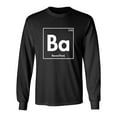 thumbnail image 1 of 174 Ba Bacon Yum Sarcastic Novelty Gift Idea Adult Humor Funny Men's Long Sleeve Shirts, 1 of 3