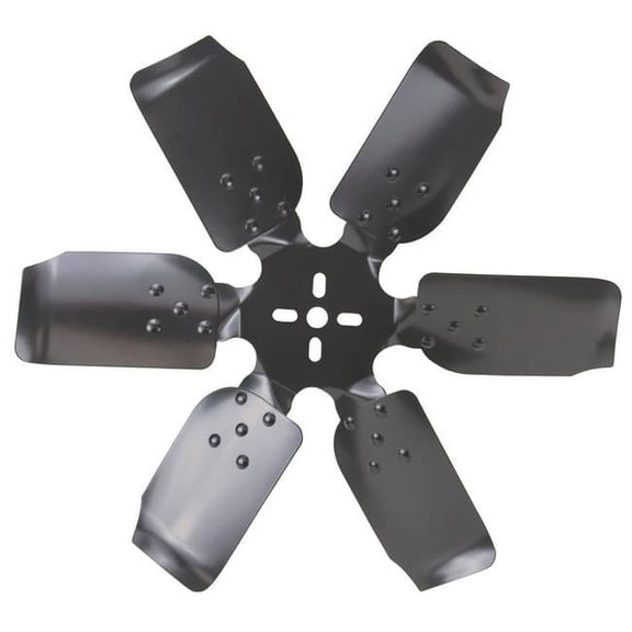 17419 19 in. Rigid Race Fan, Steel Blade-Reverse Rot