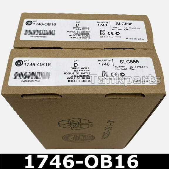 1746-OB16 AB Ser D SLC 500 16 Point DC Output Module 1746OB16 New Factory Sealed