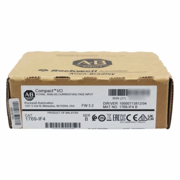 Allen-Bradley 1769-IF4 CompactLogix 4CH Analog Input Module 1769IF4 Sealed