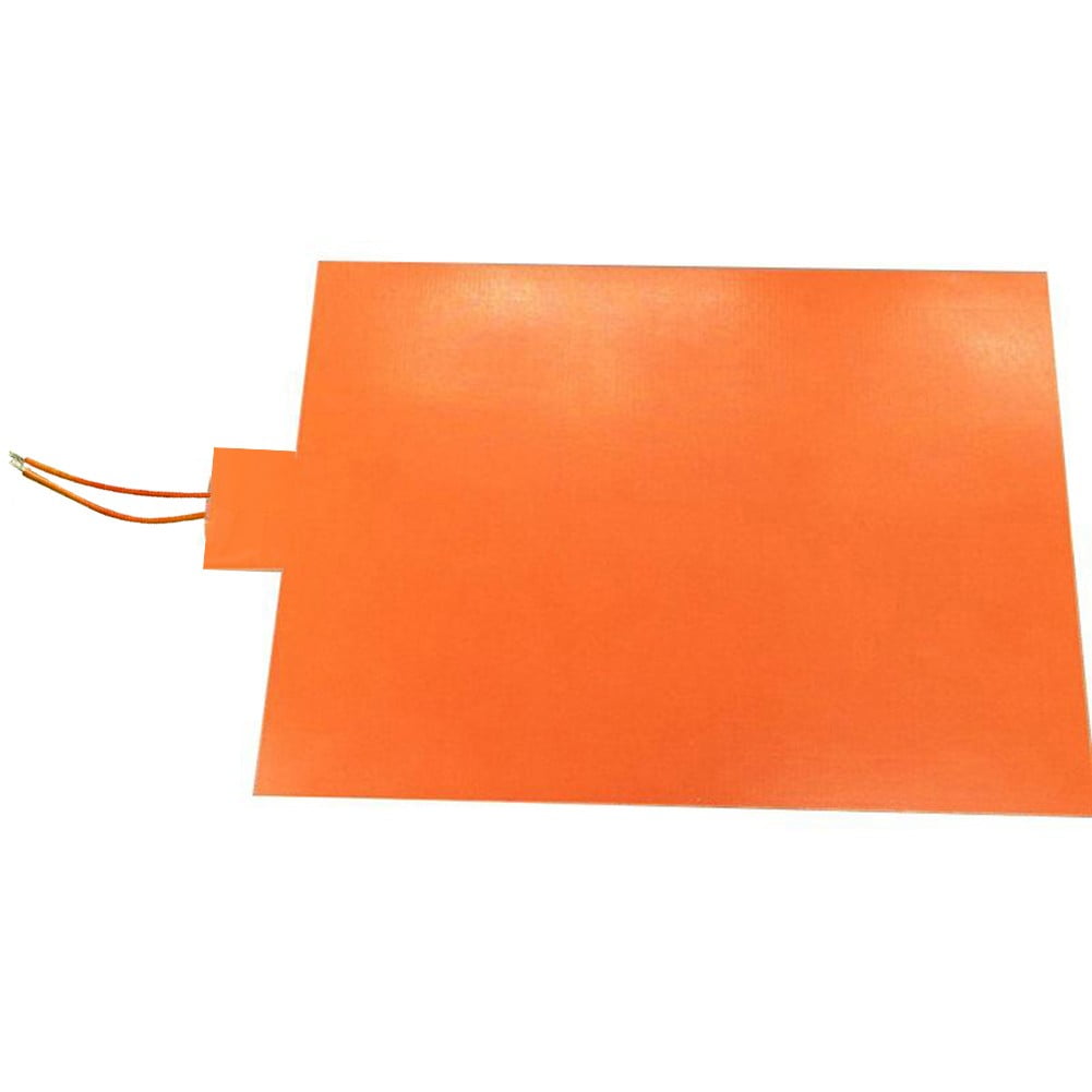 175*225Mm 12V 100W Silicone Heated Bed Heating Pad Waterproof - Walmart.com