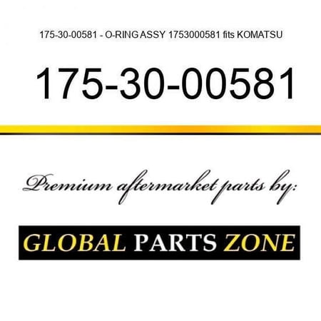 175-30-00581 - O-RING ASSY 1753000581 fits KOMATSU