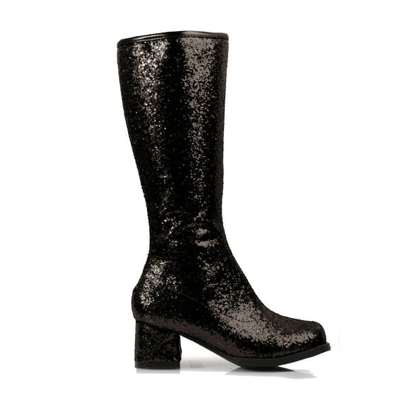 175-DORA-G, 1.75" Heel Childrens Glitter Gogo Boot.