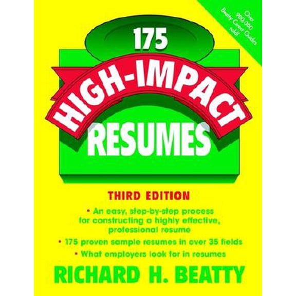 Pre-Owned 175 High-Impact Resumes