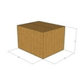 thumbnail image 1 of 12x10x8 Kraft Brown Corrugated Shipping Boxes, 32 ECT Single-Wall, Qty 175, 1 of 3