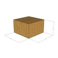 thumbnail image 1 of 8x8x5 Kraft Brown Corrugated Shipping Boxes, 32 ECT Single-Wall, Qty 175, 1 of 3