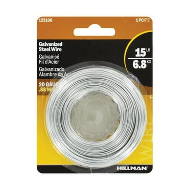 175 ft. 20 Gauge Galvanized Steel Wire