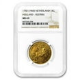 thumbnail image 1 of 1750 Holland Gold 14 Gulden MS-63 NGC (1960 Restrike) MS-63 NGC, 1 of 3