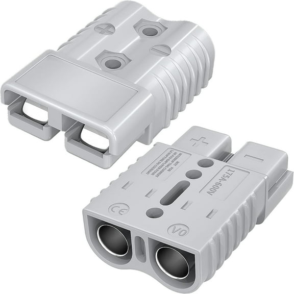 175Amp Battery Quick Connect/Disconnect Connector,12V Wire Harness Plug Connector Kit,2 to 4 Gauge Quick Disconnect Battery Terminal for Car Winch Trailer - 2 Pack