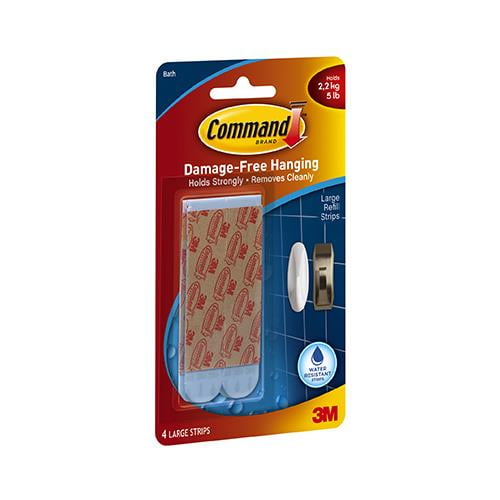 17605B-ES Water-Resistant Bath Strips - Quantity 6