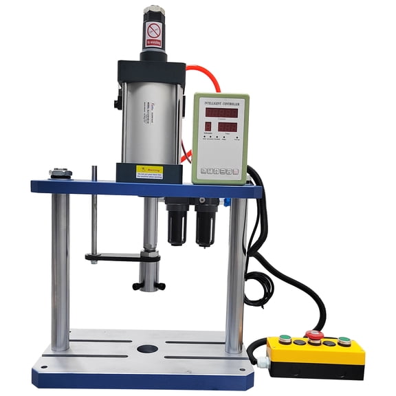 1763lbs Pneumatic Punch Press Machine Punch Pressing Tool with controller 110V Dual Column Two-Plate