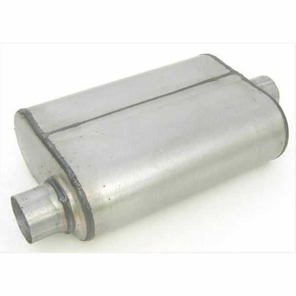 17657 Welded Muffler Inlet & Outlet 3 In.