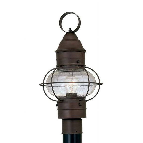 1766-RT-Designers Fountain-Nantucket - One Light Outdoor Onion Post Lantern