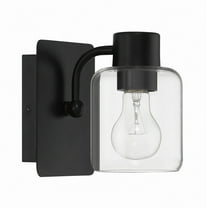 17705FB1 Craftmade Lighting Rori - 1 Light Wall Sconce-6.5 Inches Tall and 5.25 Inches Wide-Flat Black Finish