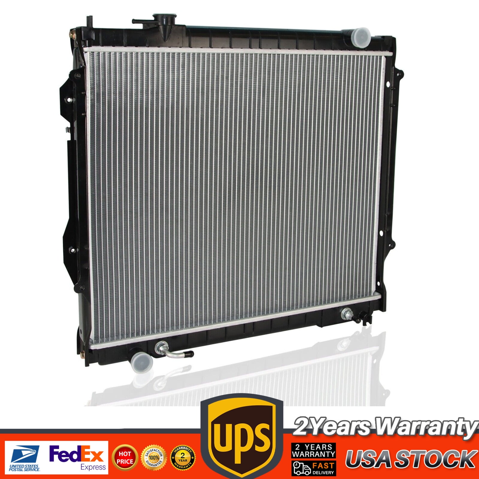 Performance Radiator 1774 1774 Radiator for 1995-2003 2004 for Toyota Tacoma 24L 27L 34L - 20-3/4 ...