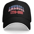 thumbnail image 1 of 1776 2026 250 Years USA America 250th Birthday Anniversary Hat Baseball Cap, 1 of 7