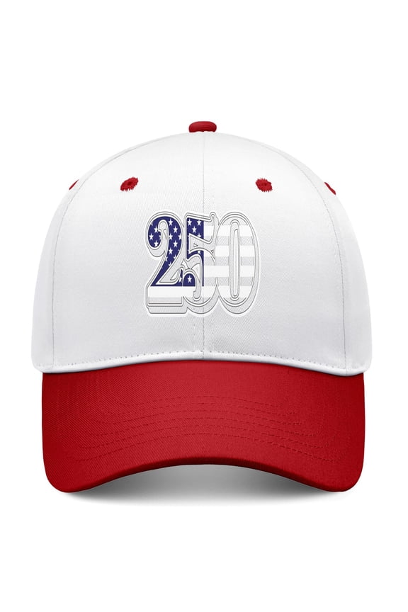 1776-2026 250th Anniversary American Flag 45 47 Design Baseball Cap Snapback Hat for Men Women Teens