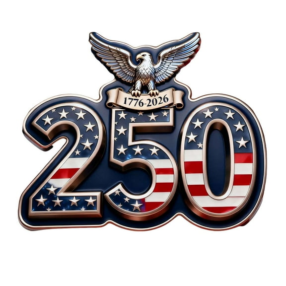 1776-2026 Historic Celebration Brooch US 250th Anniversary Commemorative Brooch US Patriotic Lapel Button Brooches Gift For Patriot Veterans Active Duty Military Collectors