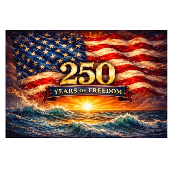 1776-2026 Patriotic Artwork Puzzle 130 Pieces Screen-Free Activity for Family Relaxation & Keepsake Gift
