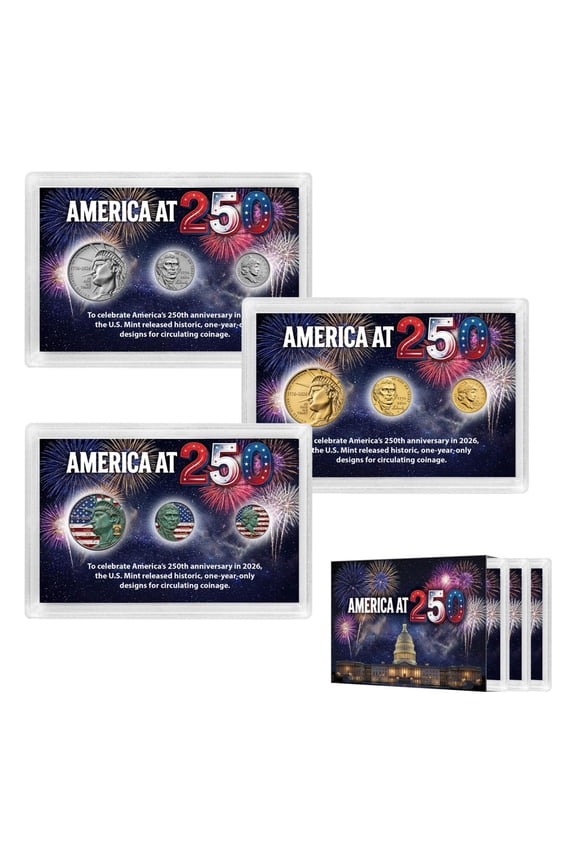 1776-2026 Semiquincentennial Enhanced Coin Collection - 250th Anniversary