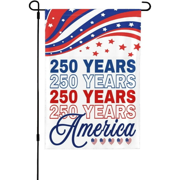 1776 2026 flags America 250 Anniversary Usa Patriot Flag 12x18 Double-Side Banner No Flagpole