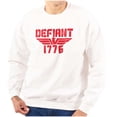 thumbnail image 1 of 1776 Defend Freedom Independence Unisex Plus Fleece Graphic Sweatshirt Brisco Brands 2X, 1 of 6