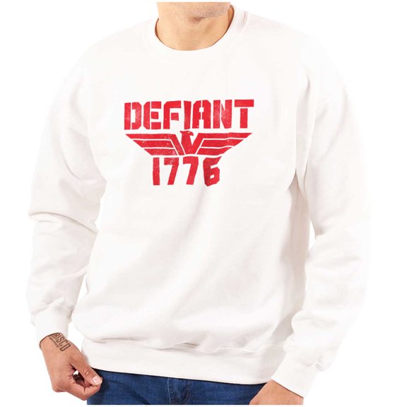 1776 Defend Freedom Independence Unisex Plus Fleece Graphic Sweatshirt Brisco Brands 3X