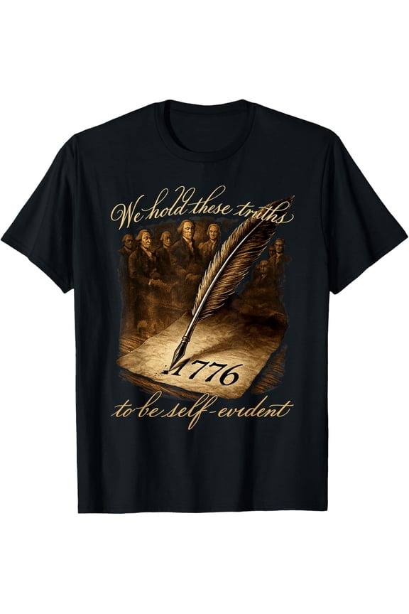 1776 Founding Fathers Declaration of Independence 250th T-Shirt Unisex S-5XL Hot Trending Shirt Birthday Gift