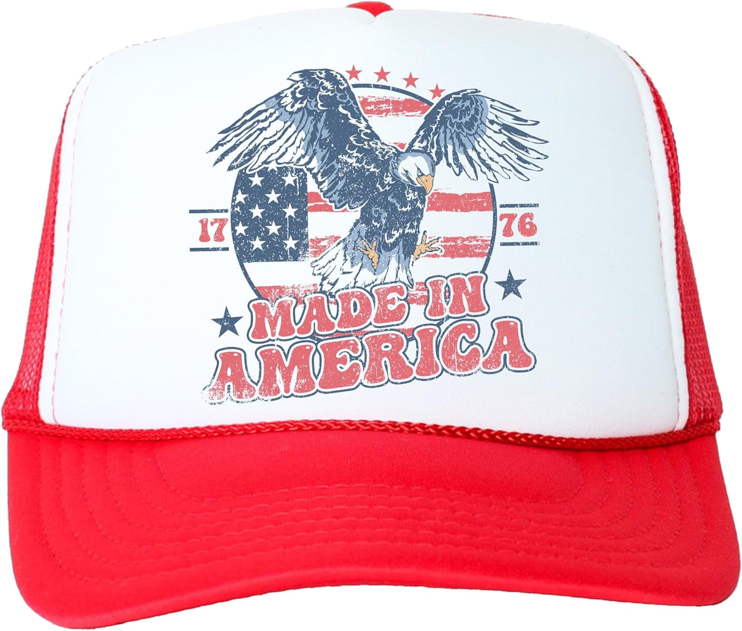 Red trucker hat walmart sale
