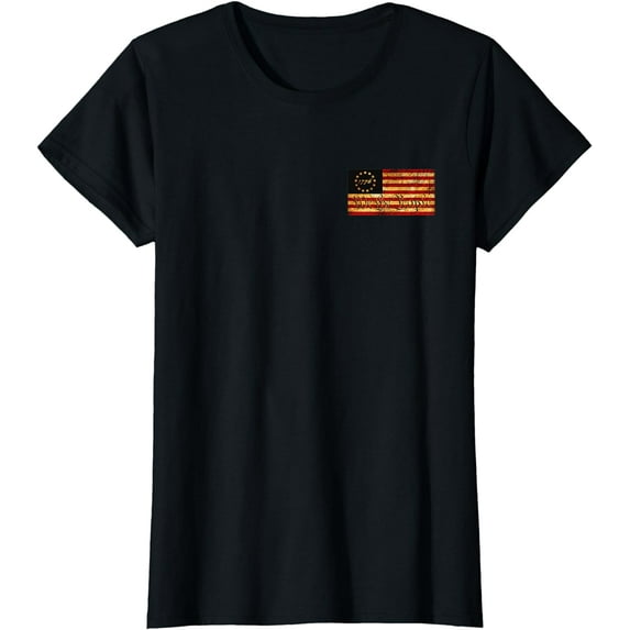 1776 USA Flag We The People Distressed United States America T-Shirt T-shirts