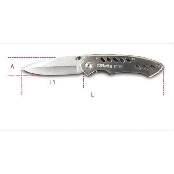1778 D-Foldaway Knife- Stainless