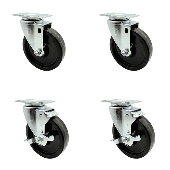 177CASTER Avantco Caster Set–FF FBF EF Series Floor Fryer Caster Replacement–SCC