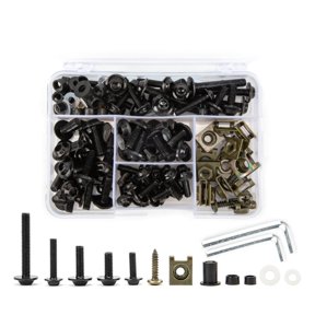 177Pcs Complete Fairing Bolts Screw for Motorcycle Windscreen Windshield Screws Fairing Bolt Nut Bodywork