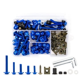 177Pcs Complete Fairing Bolts Screw for Motorcycle Windscreen Windshield Screws Fairing Bolt Nut Bodywork
